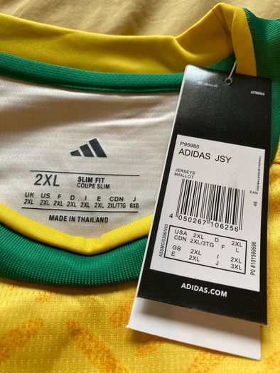 South Africa Jersey 2026 Home Yelllow