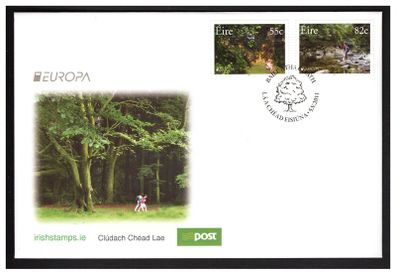2011 Ireland Europa (Forests) Commemorative Stamps An Post First Day Cover (FDC)