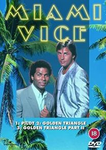 Miami Vice - Pilot and Golden Triangle 1 and 2 DVD AS NEW