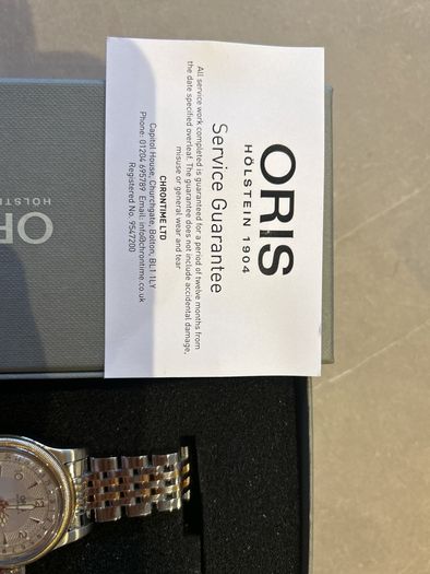 oris mens big crown pointer watch