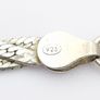 Vintage Sterling Silver Braided Herringbone Chain Image 3