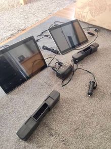 2 android tablets for car..