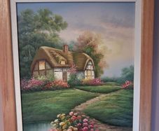 Cottage Landscape by Marten