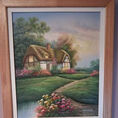 Cottage Landscape by Marten