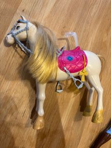 Barbie and horse
