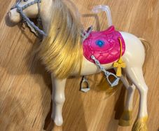 Barbie and horse