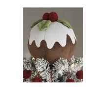 Christmas Pudding Tree Decoration