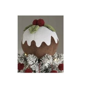 Christmas Pudding Tree Decoration