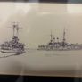 Hand drawn pictures of ww2 battleships all in one frame Image 6