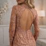Elegant Sequin Mini Dress, Size M/L Image 3