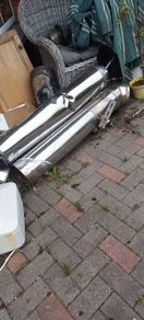 Wood burning stove flue
