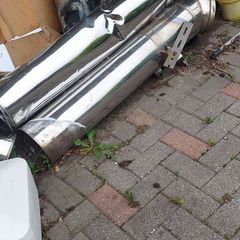 Wood burning stove flue
