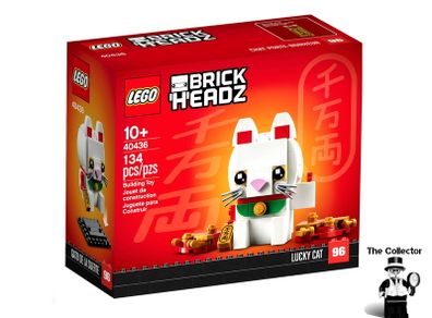 LEGO 40436 Lucky Cat BrickHeadz Retired Set Brand New in Factory Sealed Box Number 96