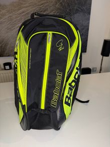 Babolat Pure Aero Tennis Backpack Black & Neon Yellow
