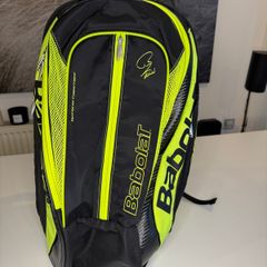 Babolat Pure Aero Tennis Backpack Black & Neon Yellow