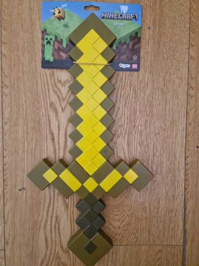 BRAND NEW Minecraft Golden Roleplay Sword