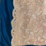 Gold Embroidered Mini Dress Image 3