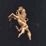 Selection of vintage  9ct yellow gold charms Image 5