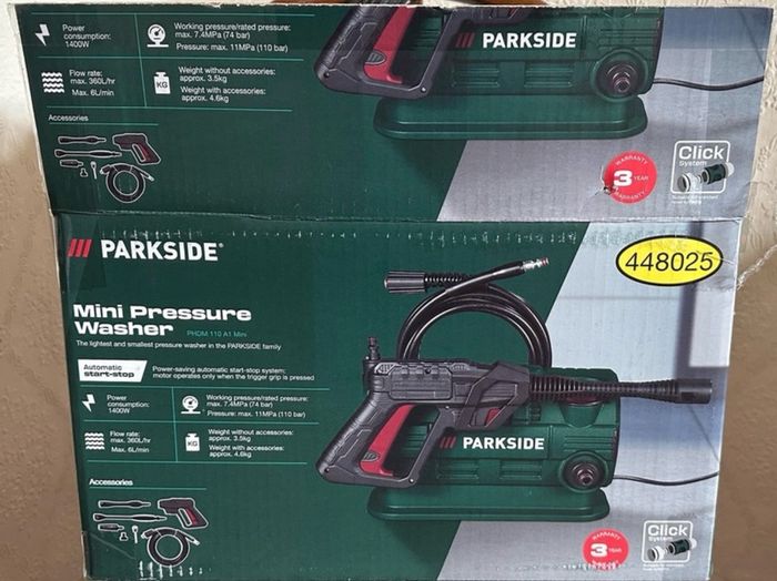 Parkside Mini Pressure Washer