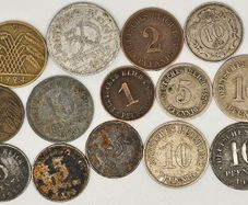 Germany 1800-1900 Coin Lot 14 Coins