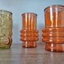 Set of x4 Coloured Glassware/ Vases Image 4