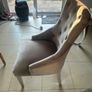 Silver kitchen Chair Image 4