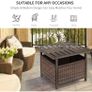 NEW Rattan Outdoor/Indoor Coffee table Image 4