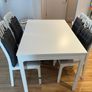 IKEA ekedalen extendable Dining table and four chairs Image 2