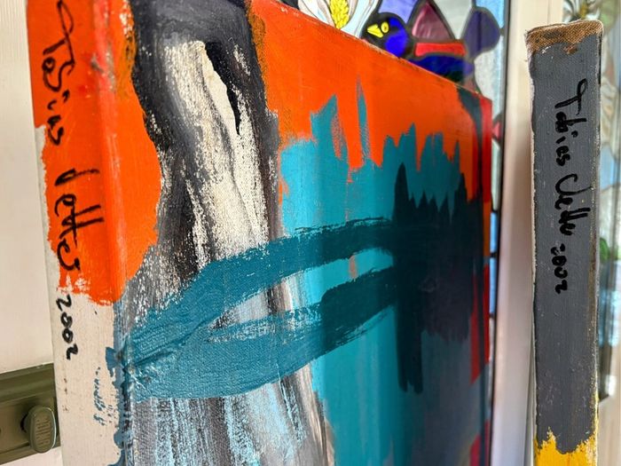 Pair of large original paintings - Tobias Vette (Vetter)