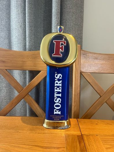 Vintage Fosters Bar Tap
