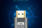 Kebidu 4K@60Hz HDMI Gold-Plated Virtual Display Adapter DDC/EDID Dummy Plug Headless Ghost Display Emulator for Mining//Laptops/Remote Servers (Brand New/Warranty)
