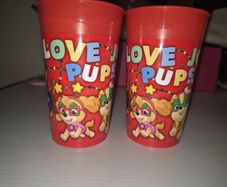Paw patrol cups. New. 50% off ad