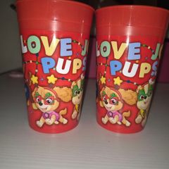 Paw patrol cups. New. 50% off ad