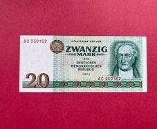 Germany  20 Marks  1975  Pick 29a  ( Uncirculated )