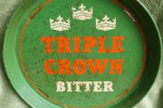 Vintage Triple Crown Bitter  Beer Serving Tray