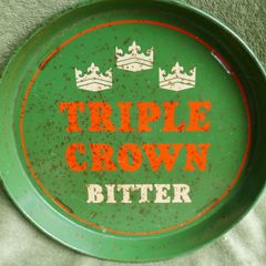 Vintage Triple Crown Bitter  Beer Serving Tray