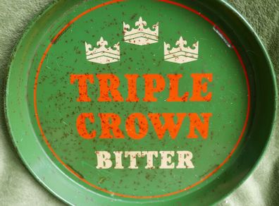 Vintage Triple Crown Bitter  Beer Serving Tray