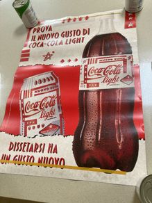 Coca Cola Light Poster