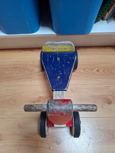 Wooden tricycle