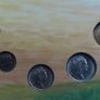 Bermuda vintage original coins set 1993 UNC Image 3