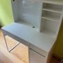 White ikea Micke Desk, very good condition and cleaned (non smoking house) Image 4