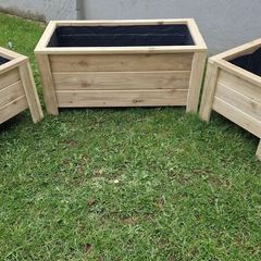 Handmade Wooden Garden Planters