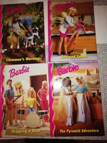 14 Barbie books (Hard backed)
