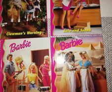 14 Barbie books (Hard backed)