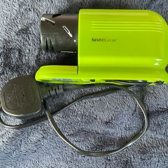SilverCrest electric knife sharpener, green & black, multi-function kitchen sharpener