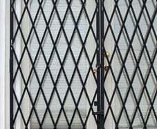 sliding security window screens