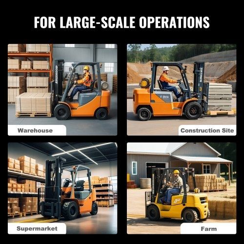 Pallet Fork Extensions, 96" Length 5.5" Width, Heavy Duty Carbon Steel Fork Extensions for Forklifts, 1 Pair Forklift Extensions