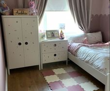 Ikea Busunge Wardrobe and Chest of drawers