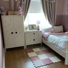 Ikea Busunge Wardrobe and Chest of drawers