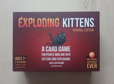 Exploding Kittens Family Party Card Game 2015